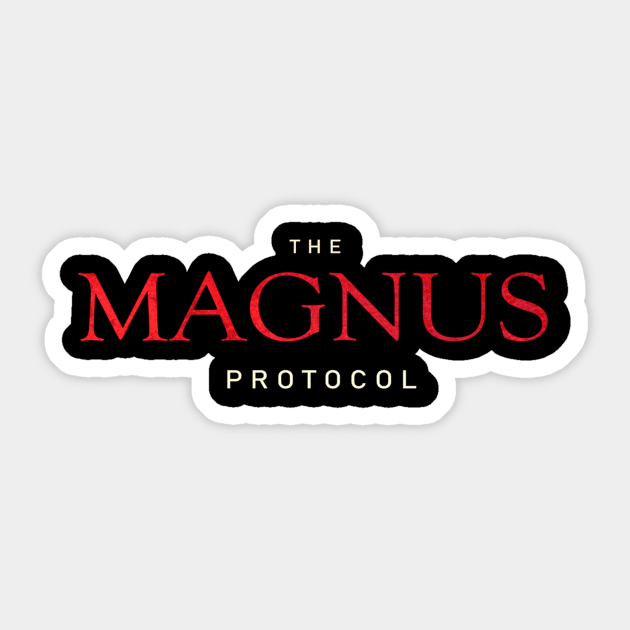 The Magnus Protocol - Logo Sticker by Rusty Quill